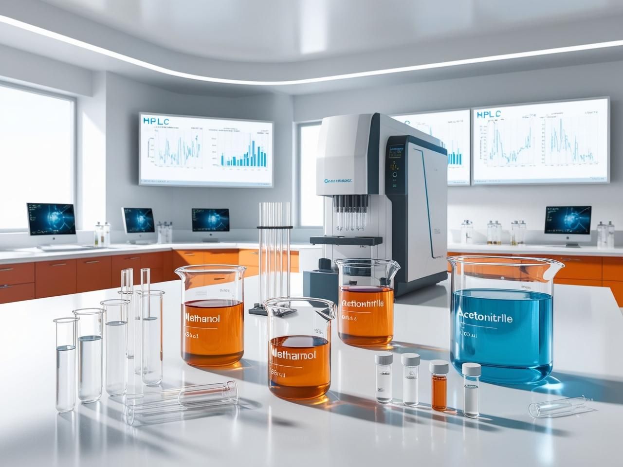 acetonitrile and methanol for HPLC